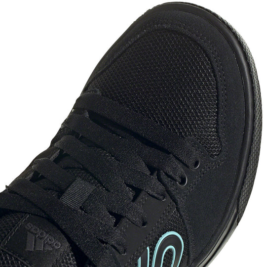 Five Ten Freerider Flat Shoes - Women's, Core Black / Acid Mint / Core Black, 10.5