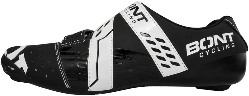 Load image into Gallery viewer, BONT Riot Buckle Road Cycling Shoes - Black/White, Size 40
