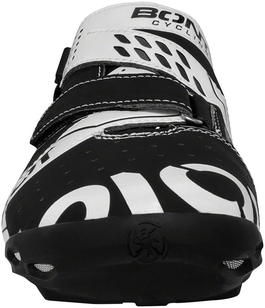 BONT Riot Buckle Road Cycling Shoes - Black/White, Size 40