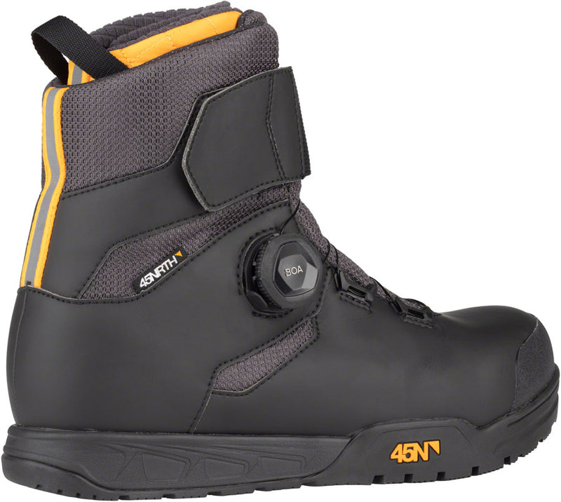 Load image into Gallery viewer, 45NRTH Wolvhammer BOA Cycling Boot - Black, Size 48
