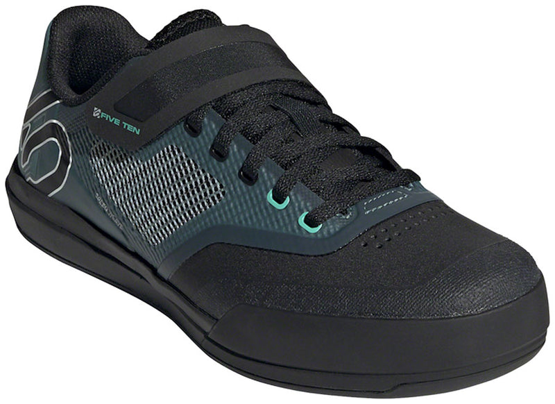 Load image into Gallery viewer, Five-Ten-Hellcat-Pro-Clipless-Shoe---Women&#39;s--Core-Black-Crystal-White-DGH-Solid-Grey-Mountain-Shoes-_MTSH0915
