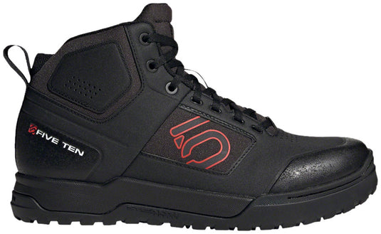 Five Ten Impact Pro Mid Flat Shoes - Men's, Core Black/Red/Core Black, 9.5