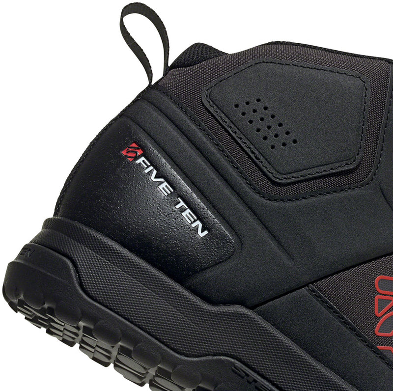 Load image into Gallery viewer, Five Ten Impact Pro Mid Flat Shoes - Men's, Core Black/Red/Core Black, 8
