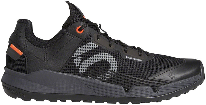 Load image into Gallery viewer, Five Ten Trailcross LT Flat Shoes - Men's, Core Black / Gray Two / Solar Red, 10.5
