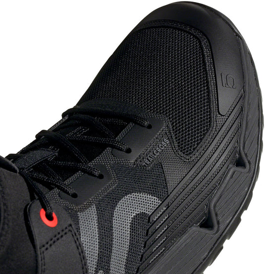 Five Ten Trailcross XT Flat Shoes - Men's, Core Black / Gray Four / Solar Red, 7