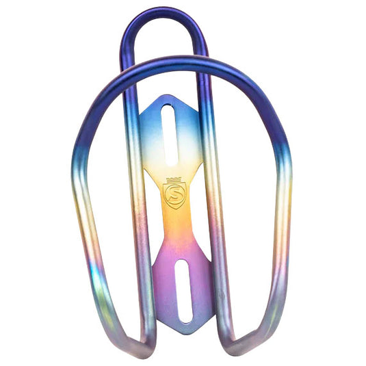Premium Titanium Bottle Cages Bundle Rainbow Silca Sicuro V2 for Lightweight, Secure Cycling Storage