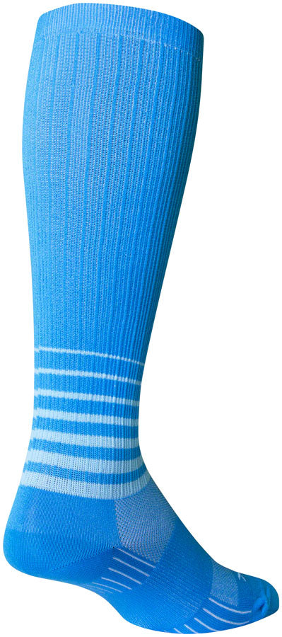 Pack of 2 SockGuy SGX Arctic Socks - 12 inch, Blue, Large, X-Large