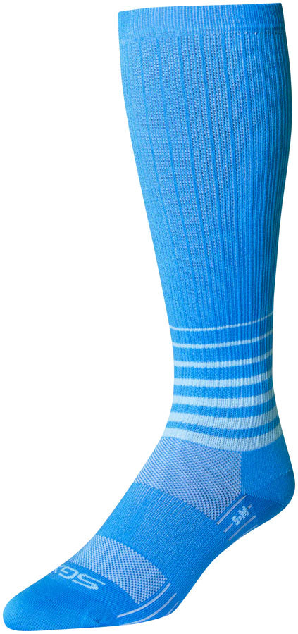 SockGuy SGX Arctic Socks - 12", Blue, Small/Medium