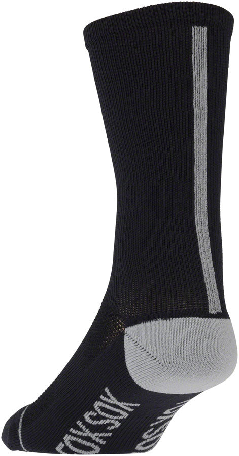 Load image into Gallery viewer, FOX Transfer Coolmax Socks - Black, 7&quot;, Large/X-Large
