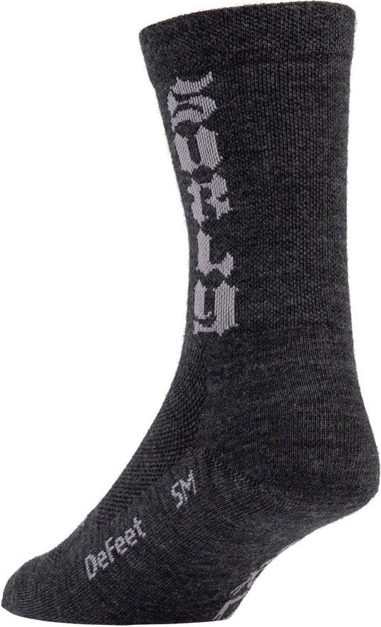 Surly Born to Lose Sock - Charcoal, Medium