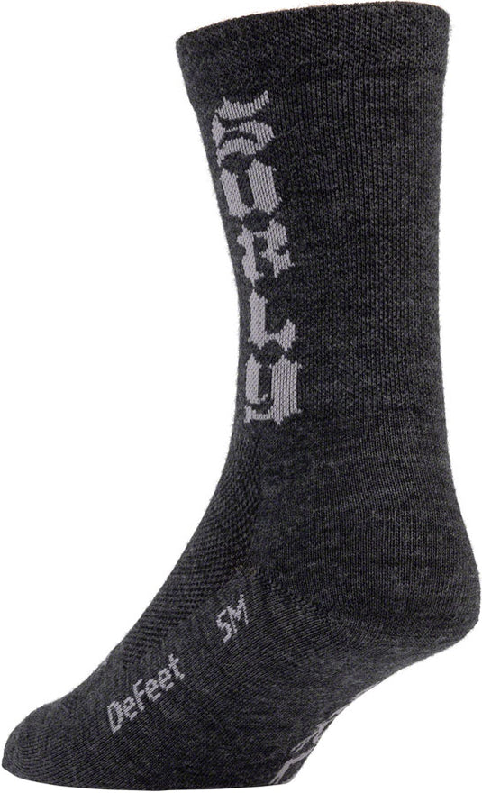 Surly Born to Lose Sock - Charcoal, Small