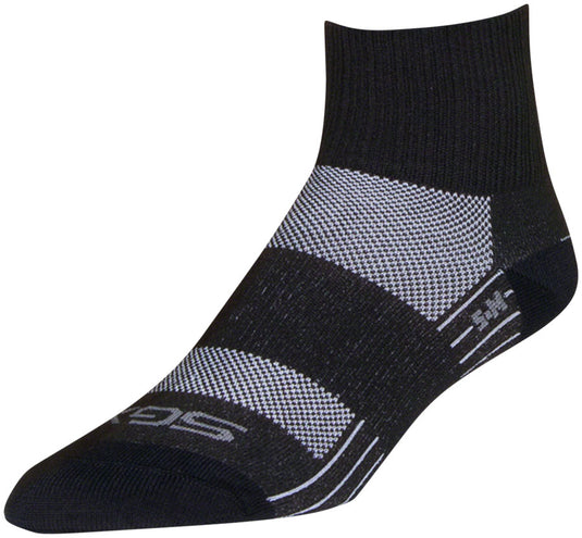 SockGuy SGX Pepper Socks - 2.5", Black, Small/Medium