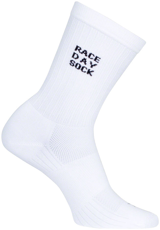 Load image into Gallery viewer, SockGuy SGX Generic Socks - 6&quot;, White, Small/Medium
