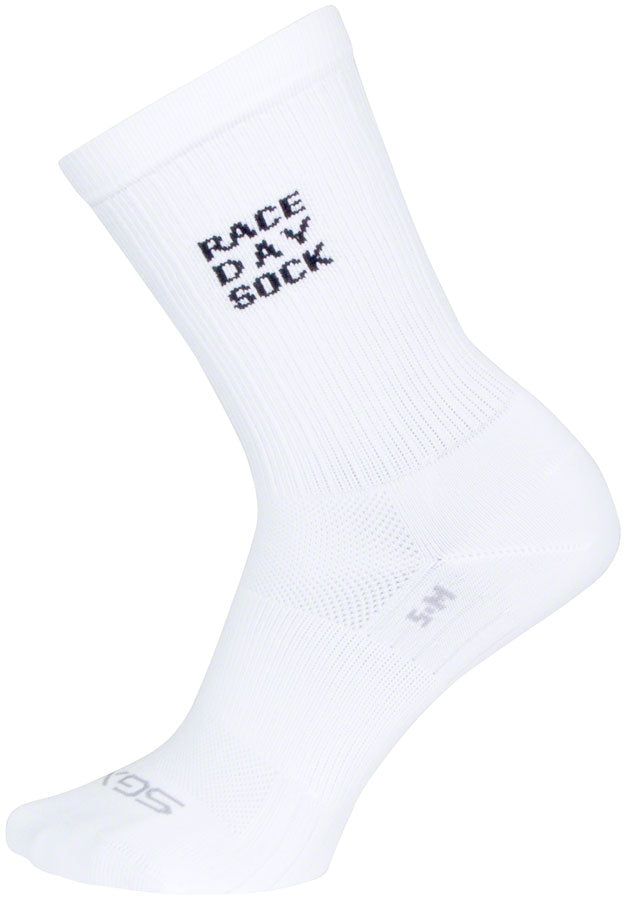 Load image into Gallery viewer, SockGuy SGX Generic Socks - 6&quot;, White, Small/Medium

