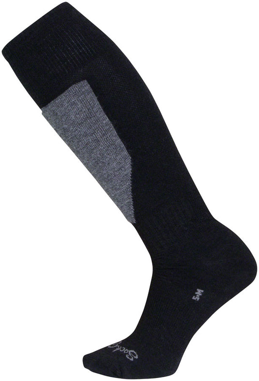 SockGuy Mountain Flyweight Wool Socks - 12", Elite, Small/Medium