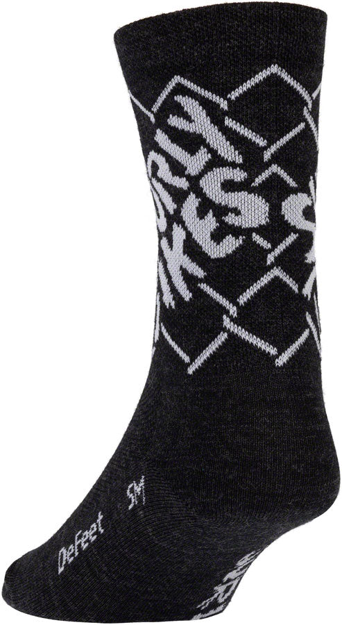 Load image into Gallery viewer, Surly On the Fence Socks - Charcoal, Small
