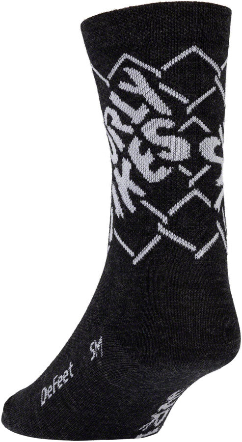 Load image into Gallery viewer, Surly On the Fence Socks - Charcoal, Large
