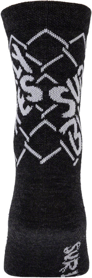 Load image into Gallery viewer, Surly On the Fence Socks - Charcoal, Small
