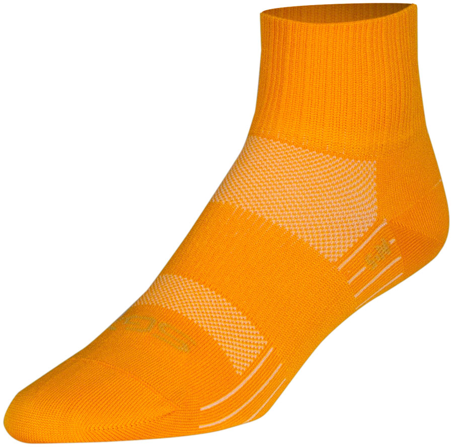 SockGuy Gold Sugar SGX Socks - 2.5 inch, Gold, Small/Medium