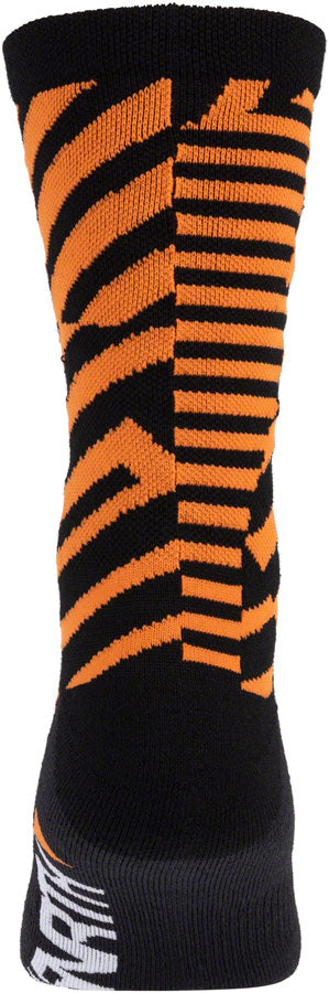 Load image into Gallery viewer, 45NRTH Dazzle Midweight Wool Sock - Orange, Large
