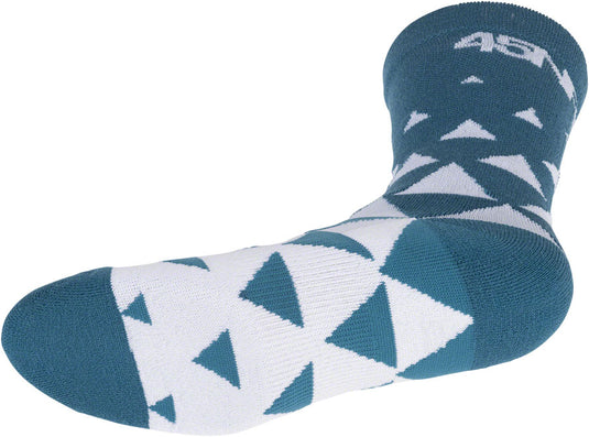 45NRTH Morph Midweight Wool Sock - Teal, Large