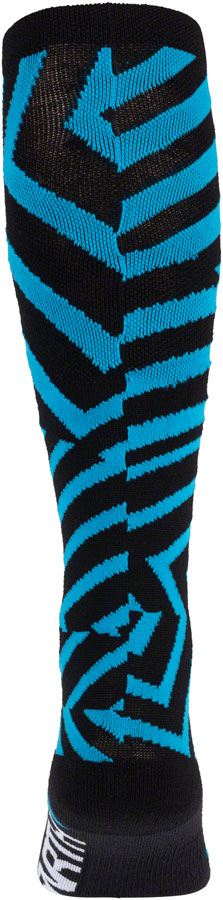 45NRTH Dazzle Midweight Knee Wool Sock - Blue, Large