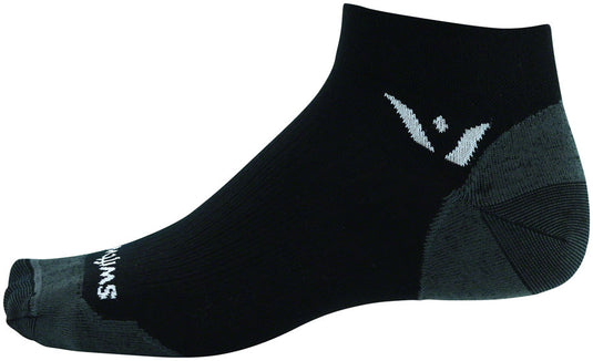 Swiftwick Pursuit One Ultralight Socks - 1 inch, Black, X-Large