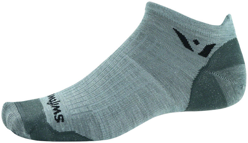 Load image into Gallery viewer, Swiftwick Pursuit Zero Ultralight Socks - No Show, Heather, Small
