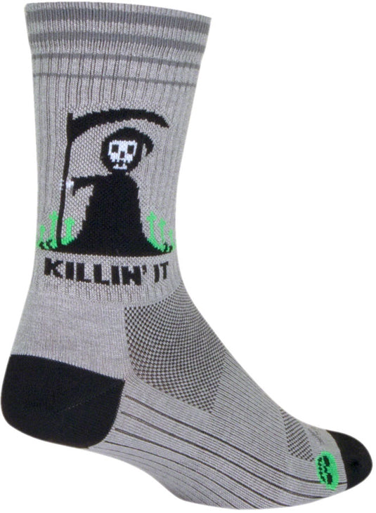 Pack of 2 SockGuy Killin' It Crew Sock - 6