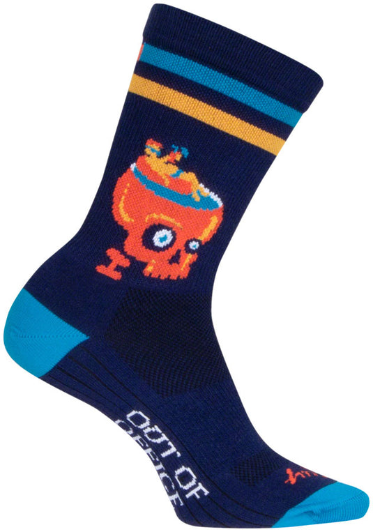 Pack of 2 SockGuy Out of Office Crew Sock - 6
