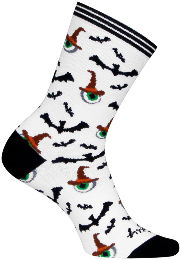 Load image into Gallery viewer, Pack of 2 SockGuy Eye Soar Crew Sock - 6&quot;, Small/Medium
