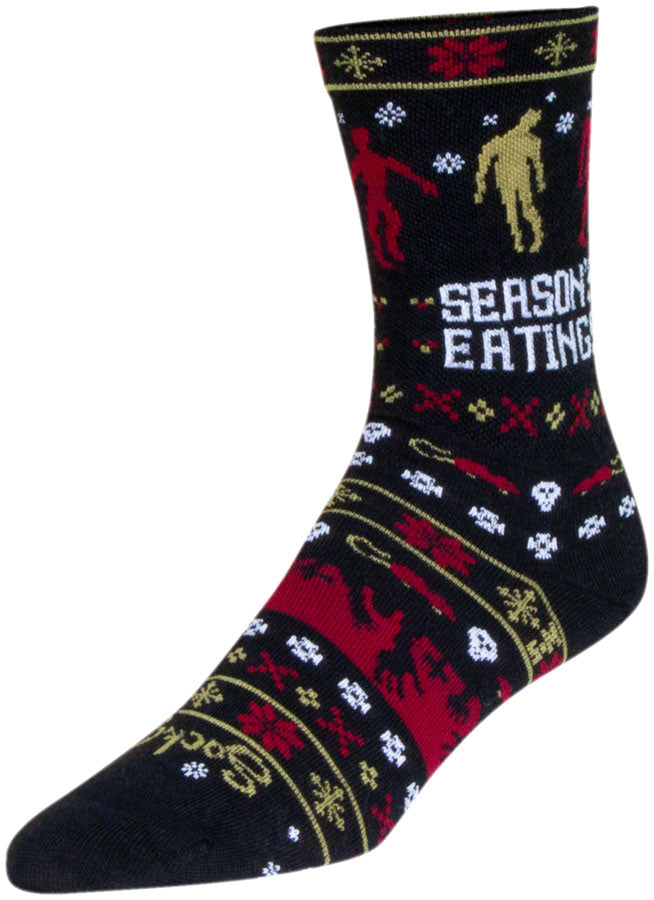 Load image into Gallery viewer, Pack of 2 SockGuy Dead Ugly Wool Sock - 6&quot;, Small/Medium
