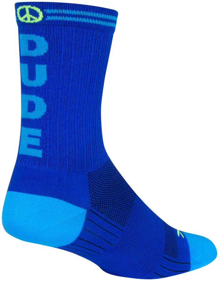 Load image into Gallery viewer, SockGuy Relax Dude SGX Socks - 6&quot;, Small/Medium Snug Arch Support
