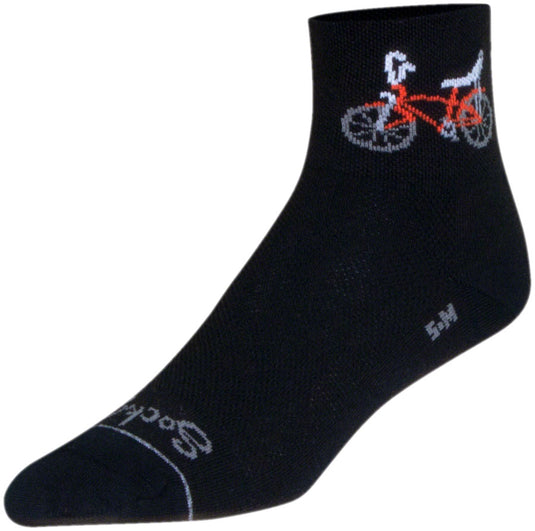 Pack of 2 SockGuy Sting Ray Standard Classic Socks - 3", Large/X-Large