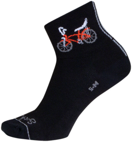 Pack of 2 SockGuy Sting Ray Standard Classic Socks - 3", Large/X-Large