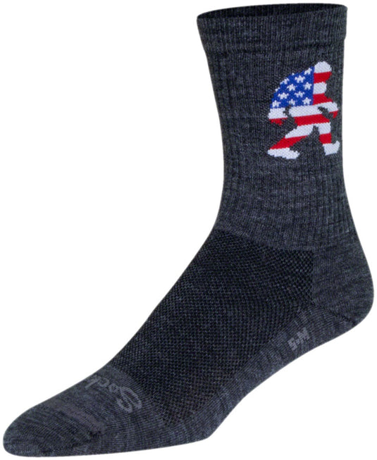 SockGuy Big Foot Wool Socks - 6", Small/Medium Shrink-Resistant & Itch-Free