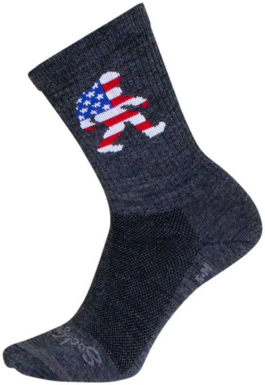 SockGuy Big Foot Wool Socks - 6", Large/X-Large Shrink-Resistant & Itch-Free