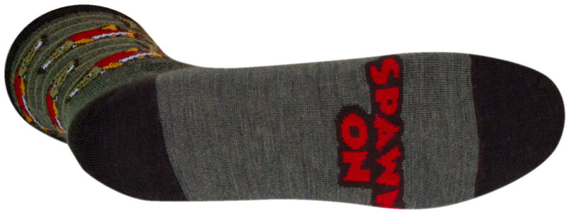 Load image into Gallery viewer, SockGuy Sockeye Wool Socks - 6&quot;, Small/Medium
