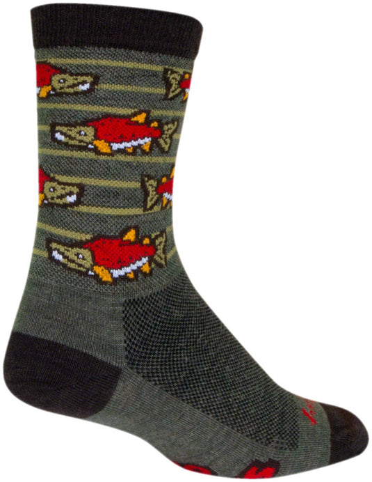 SockGuy Sockeye Wool Socks - 6