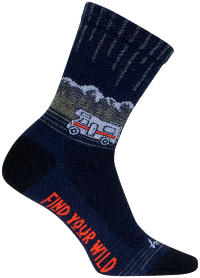 Load image into Gallery viewer, SockGuy Wild Wool Socks - 6&quot;, Small/Medium Shrink-Resistant &amp; Itch-Free
