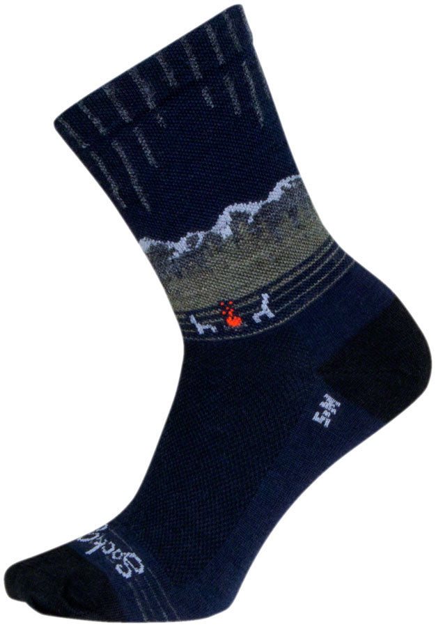 Load image into Gallery viewer, SockGuy Wild Wool Socks - 6", Small/Medium Shrink-Resistant &amp; Itch-Free
