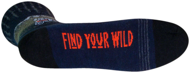 Load image into Gallery viewer, SockGuy Wild Wool Socks - 6", Small/Medium Shrink-Resistant &amp; Itch-Free
