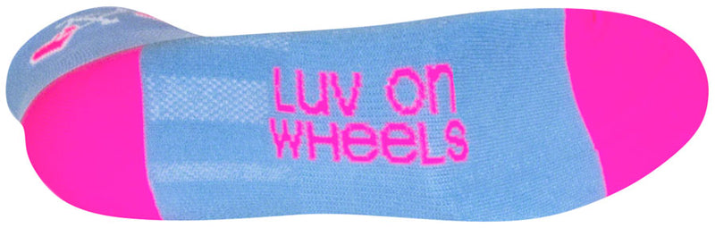 Load image into Gallery viewer, SockGuy Classic Wheel Luv Socks - 2&quot;, Blue, Large/X-Large
