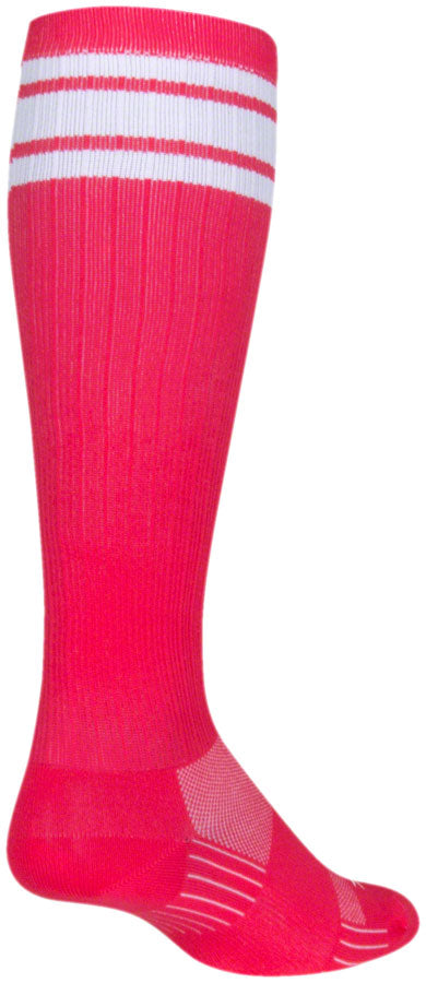 Load image into Gallery viewer, SockGuy SGX Pinky Socks - 12&quot;, Pink, Small/Medium
