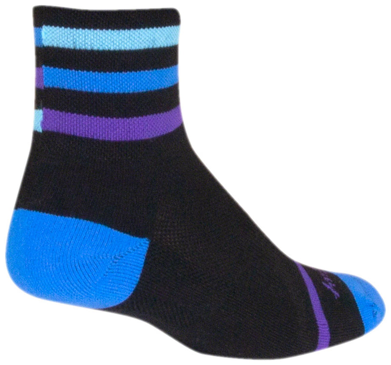 Load image into Gallery viewer, SockGuy Classic Royalty Socks - 3&quot;, Black, Large/X-Large
