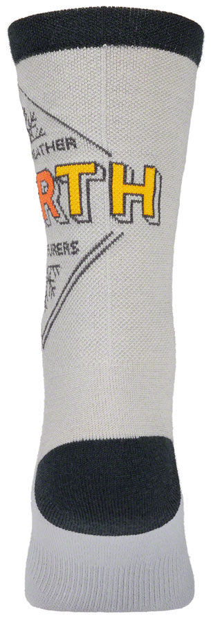 Load image into Gallery viewer, 45NRTH Adventure Crew Lightweight Wool Sock - Gray/Dark Blue, Large
