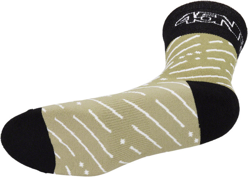 Load image into Gallery viewer, 45NRTH Snow Band Midweight Wool Sock - Sage/Rosin, Medium
