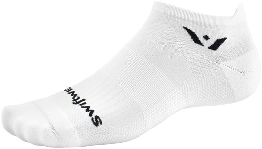 Swiftwick Aspire Zero Tab Socks - White, X-Large