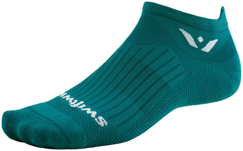 Swiftwick Aspire Zero Tab Socks - Teal, Large