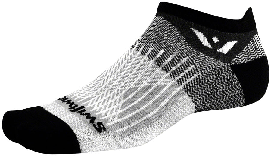 Swiftwick Aspire Zero Tab Socks - Black Pewter, X-Large